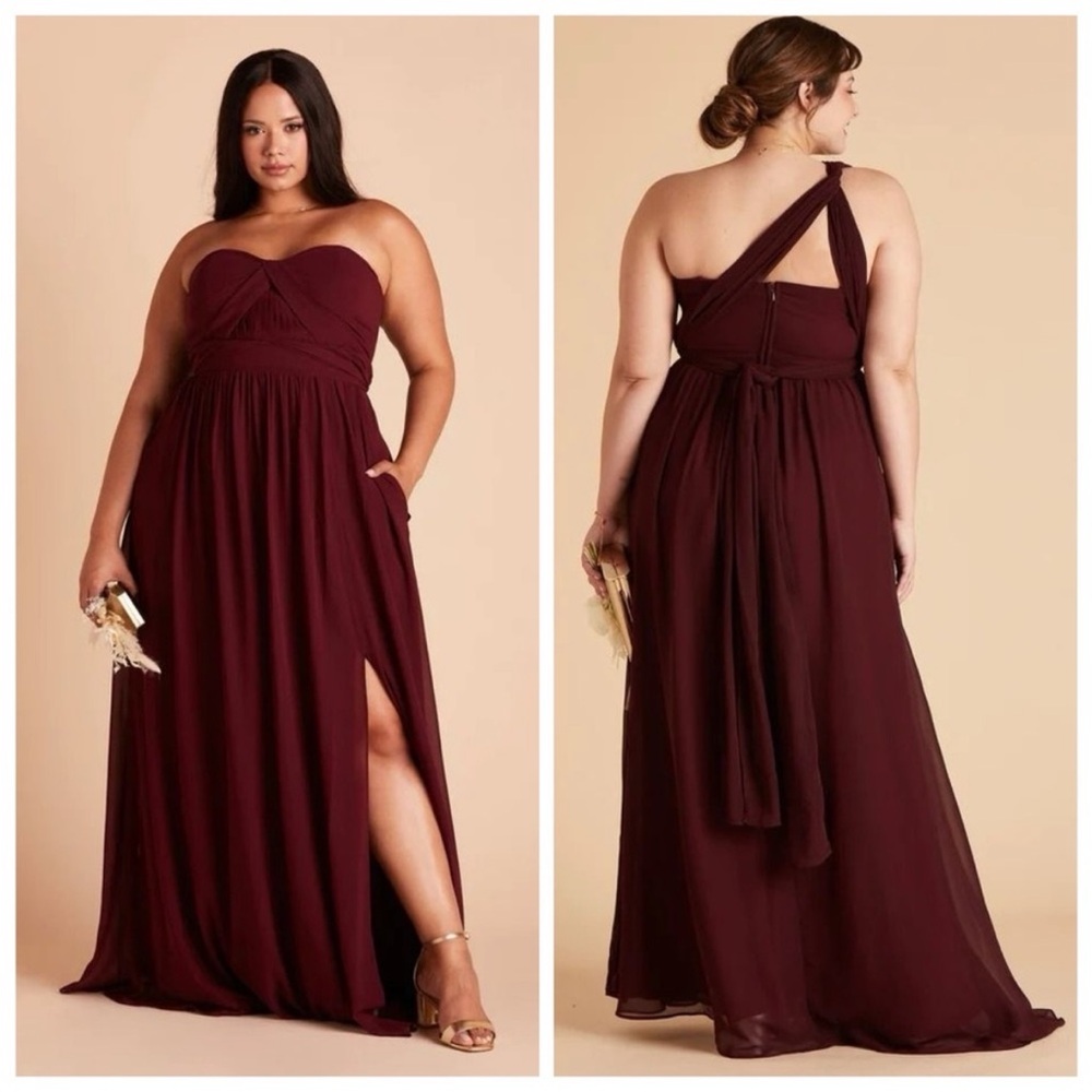 Birdy Grey Cabernet Grace convertible Dress size XXL - hemmed for 5’4” w heel